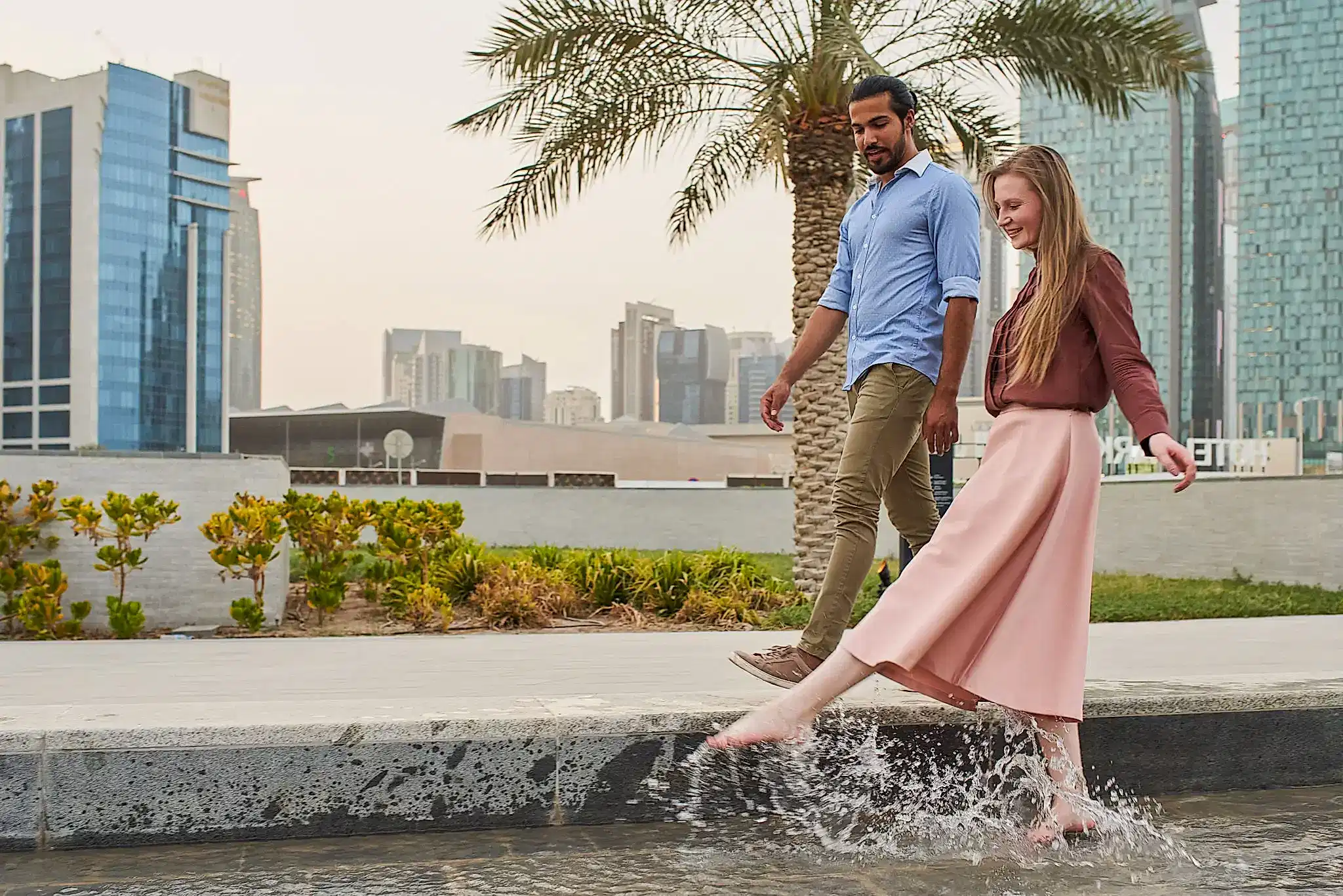 Stroll the 7km Corniche